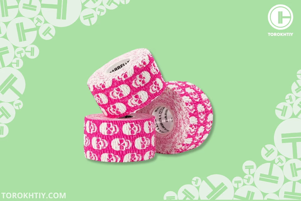 Barbell UP Weightlifting Thumb Tape