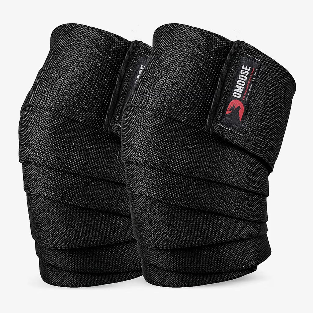DMoose Kniebandage für Kraftsport und Bodybuilding