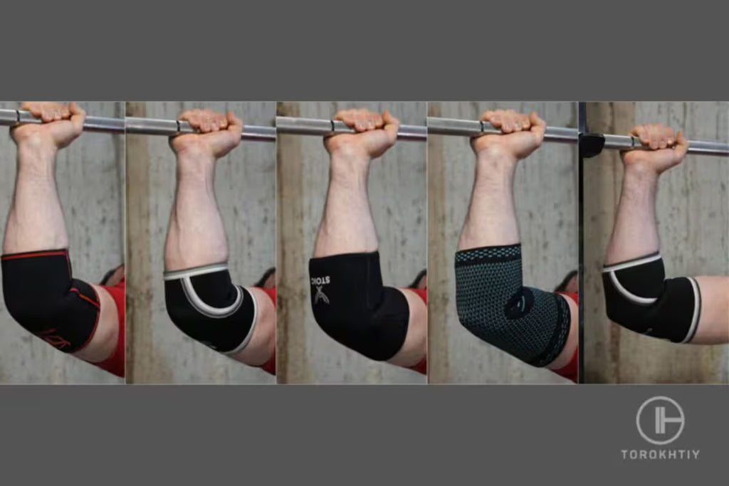 Different Elbow Sleeves Fixation