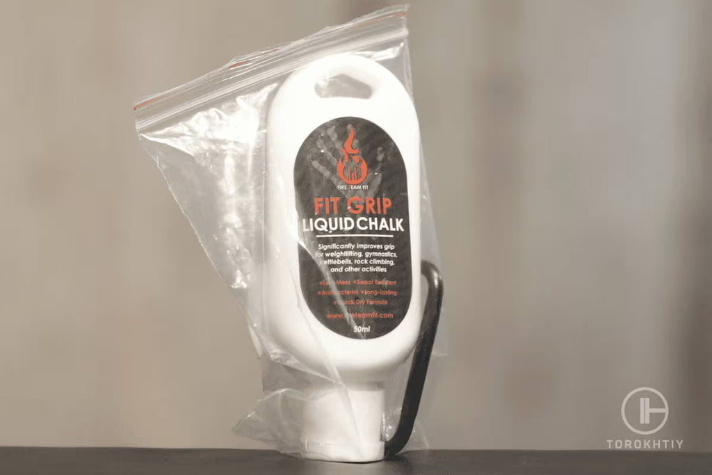Fire Team Liquid Chalk in use