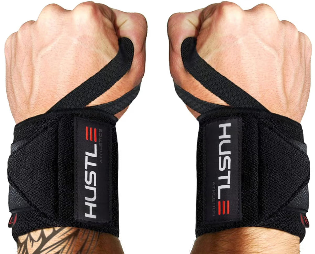 Hustle Athletics Handgelenkbandagen Kraftsport