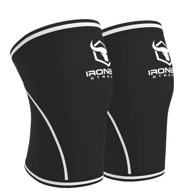 Iron Bull Strength Kniebandage für Kraftsport und Bodybuilding