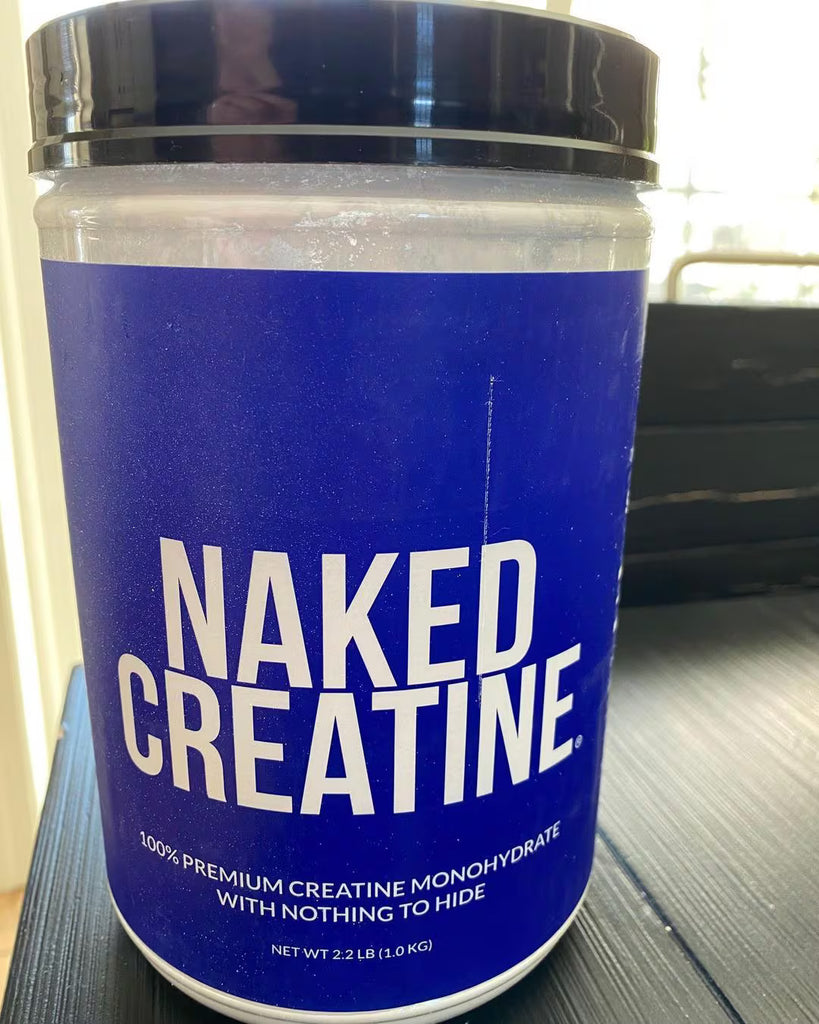 NAKED Creatine Monohydrate in use