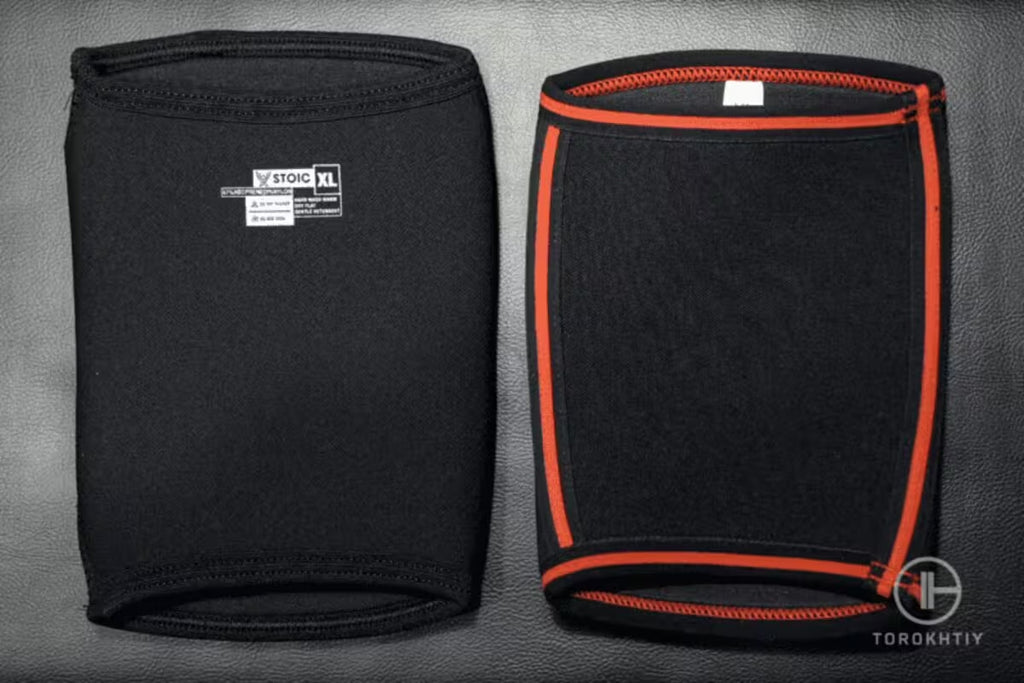 Orange Elbow Sleeves Design