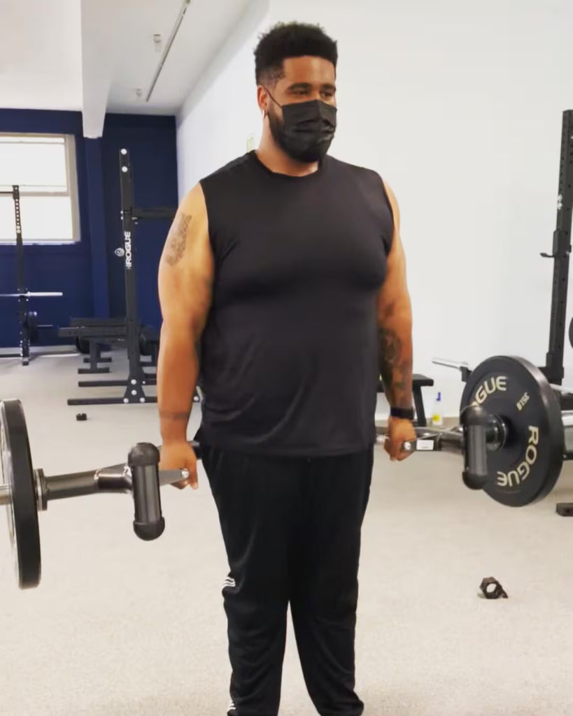 Eleiko Trap Bar in use
