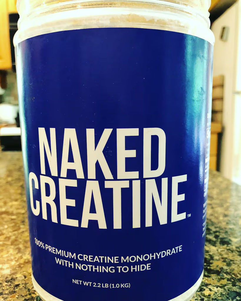 NAKED Creatine Monohydrate in use