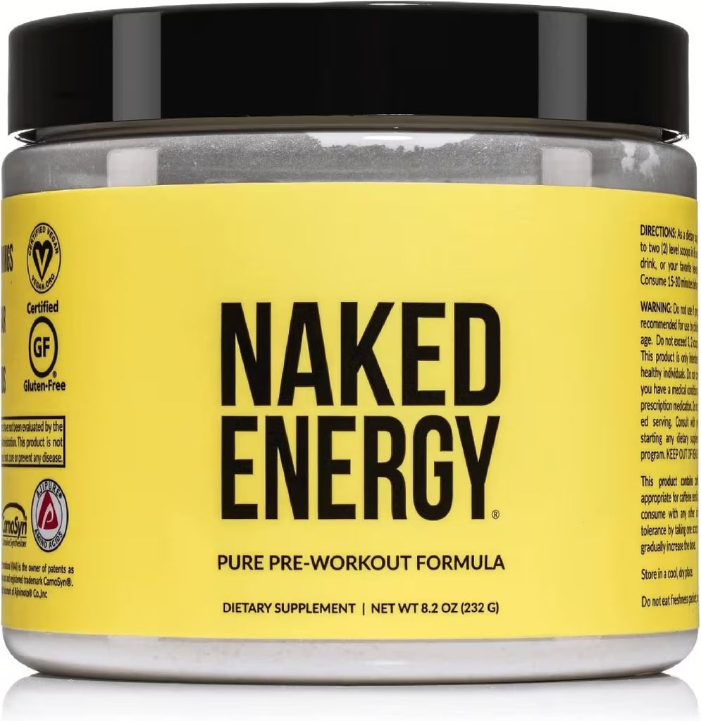 Naked Energy – Pure Pre Workout Powder