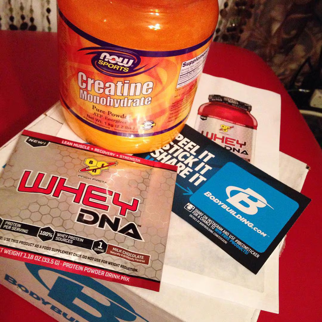 NOW Sports Creatine in use