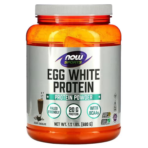 NOW Sports Nutrition Egg White Protein