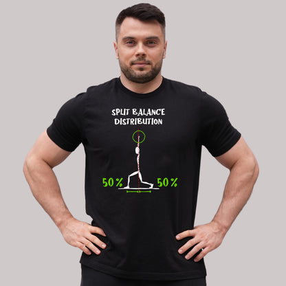 WEIGHTLIFTING T-SHIRT "SPLIT BALANCE DISTRIBUTION"