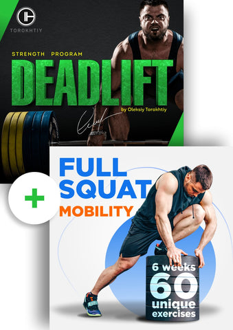 Deadlift Strength + Full Squat Mobility
