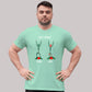 WEIGHTLIFTING T-SHIRT "SPLIT STANCE"