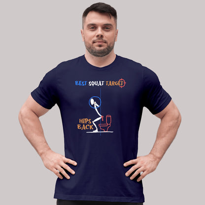 WEIGHTLIFTING T-SHIRT "BEST SQUAT TARGET"