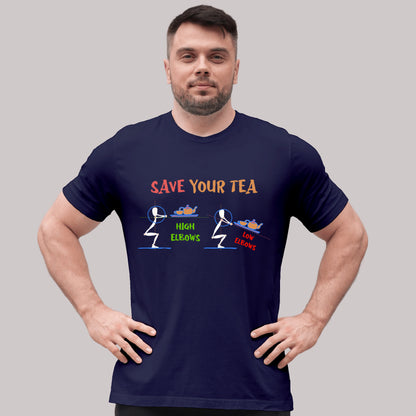 WEIGHTLIFTING T-SHIRT "SAVE YOUR TEA"