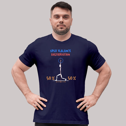 WEIGHTLIFTING T-SHIRT "SPLIT BALANCE DISTRIBUTION"