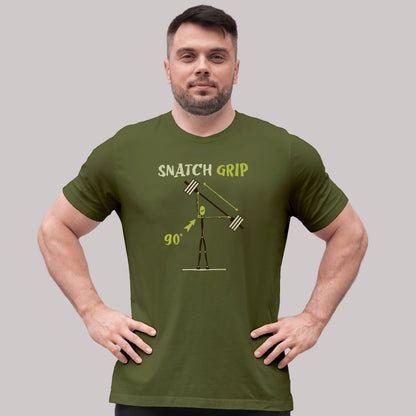 WEIGHTLIFTING T-SHIRT "SNATCH GRIP"