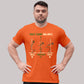 WEIGHTLIFTING T-SHIRT "BACK SQUAT BALANCE"