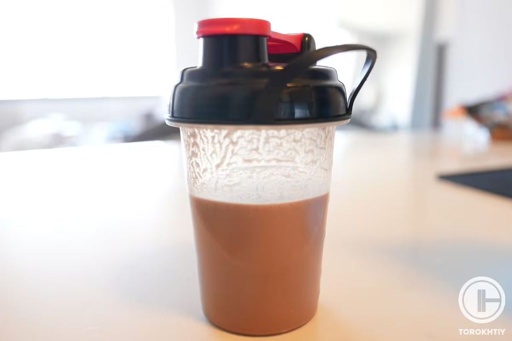 Protein shake for building muscle Torokhtiy