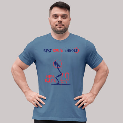 WEIGHTLIFTING T-SHIRT "BEST SQUAT TARGET"