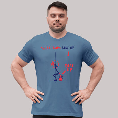 WEIGHTLIFTING T-SHIRT "SQUAT TEMPO TIP"