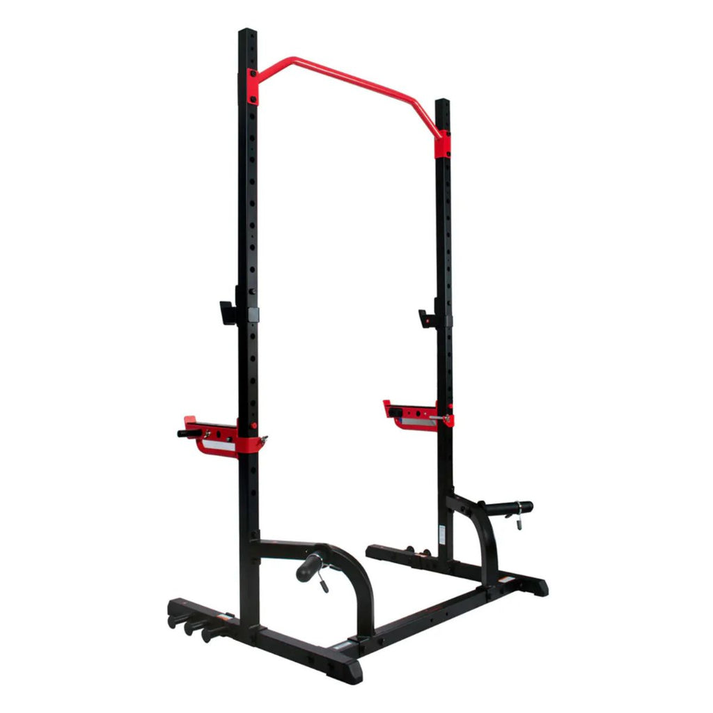 Sunny Health and Fitness Power Zone Squat Stand Ready for Use