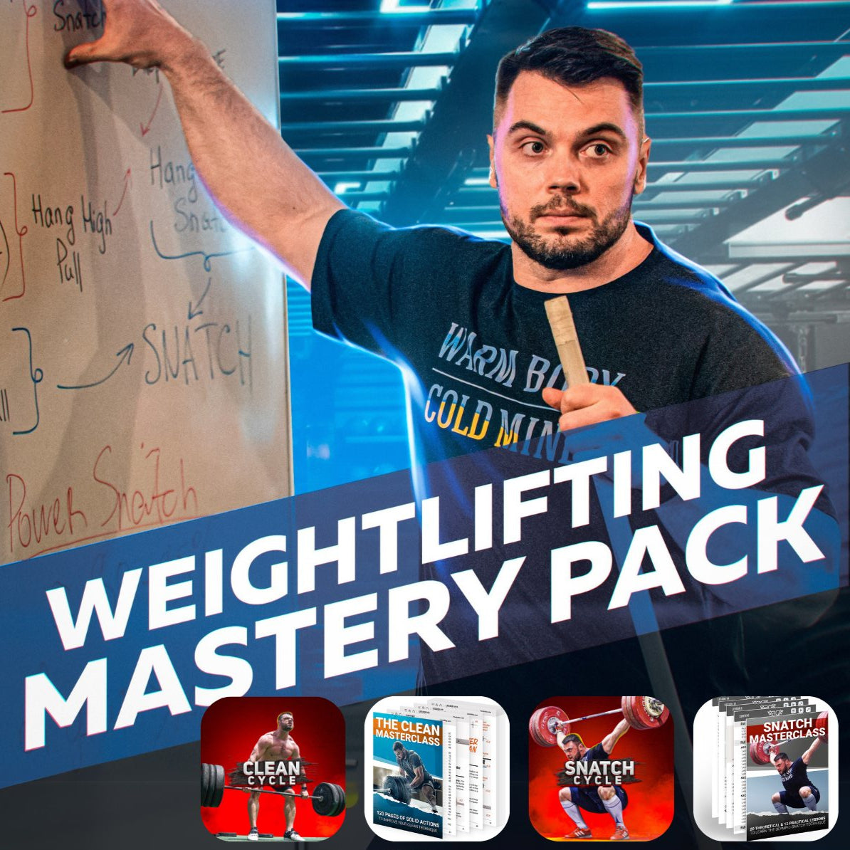 WEIGHTLIFTING MASTERY PACK (4 in 1)