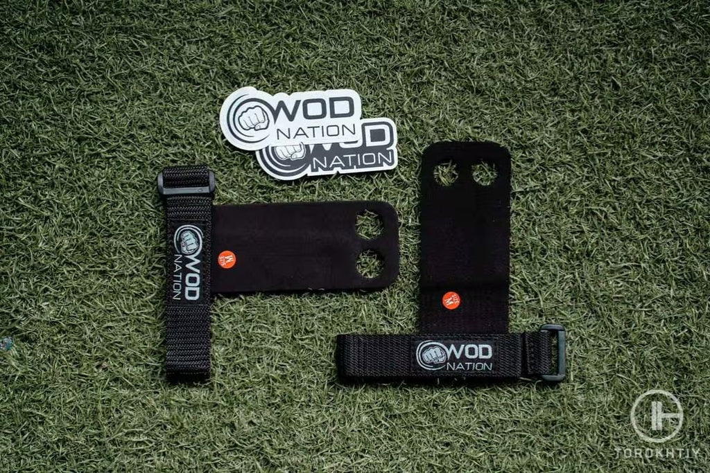 WOD Nation Gymnastic Grips in use