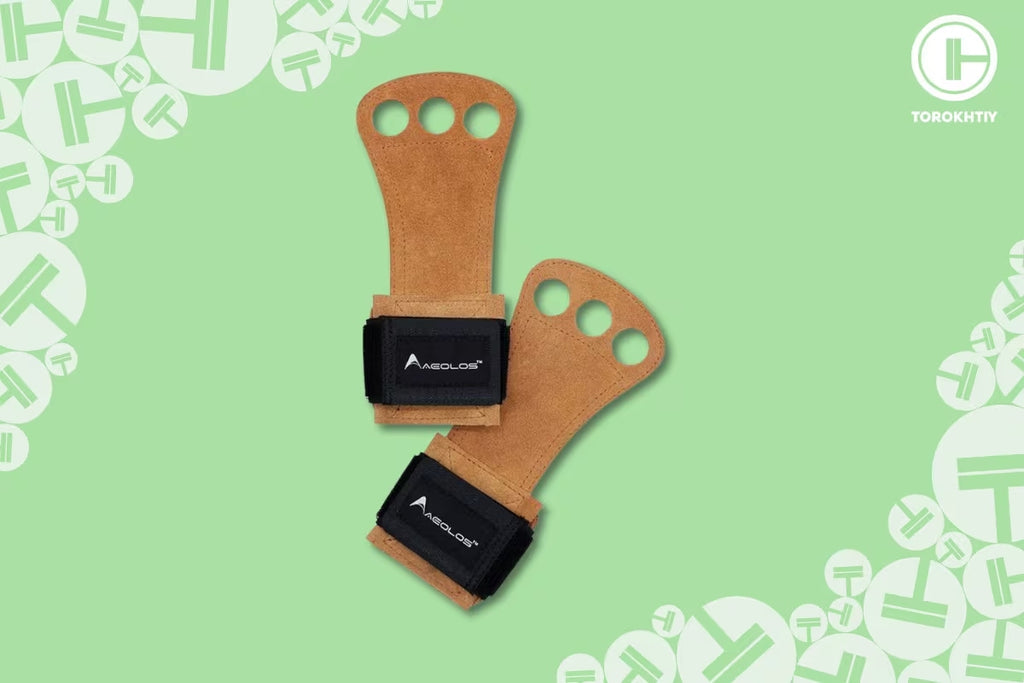 AEOLOS Leather Gymnastics Hand Grips