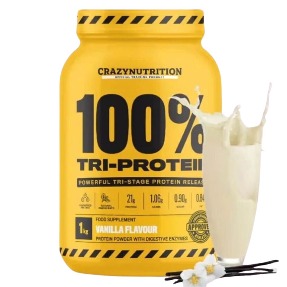 Crazy Nutrition Tri-Protein