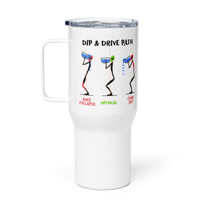 "Dip & Drive Path" Travel Mug