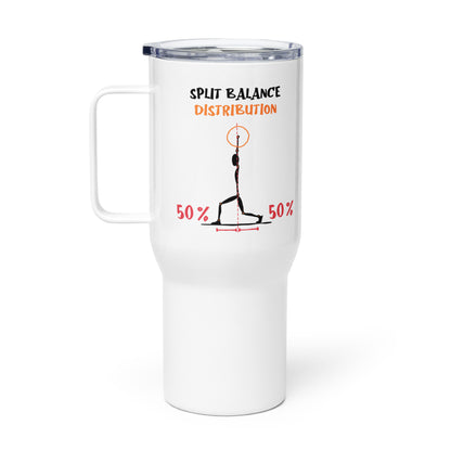 "Split Balance Distribution" Travel Mug