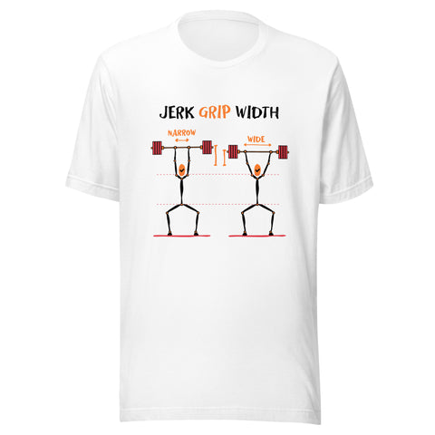 "Jerk Grip Width" T-shirt / 2024 Torokhtiy Apparel Collection