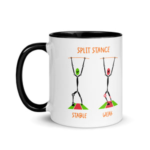 "Split Stance" Mug