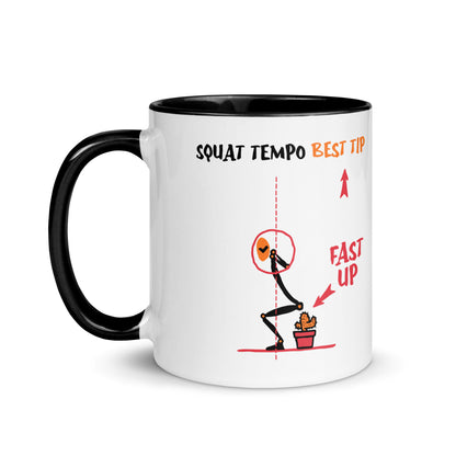 "Squat Tempo Best Tip" Mug