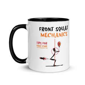 "Front Squat Mechanics" Mug