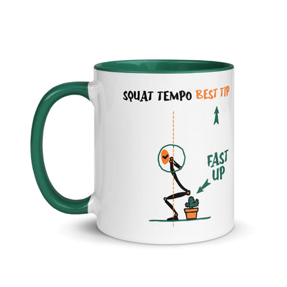 "Squat Tempo Best Tip" Mug