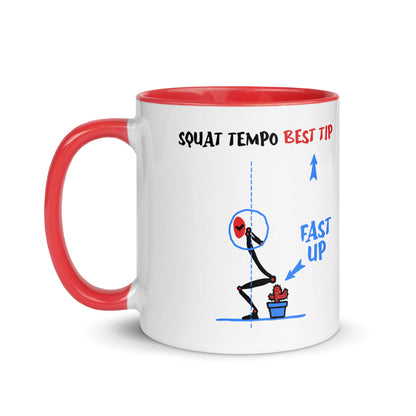 "Squat Tempo Best Tip" Mug