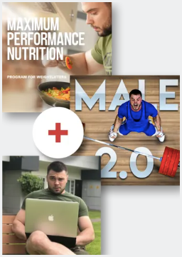 MALE WEIGHTLIFTING 2.0 + NUTRITION + ONLINE CONSULTATITON